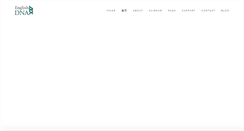 Desktop Screenshot of english-dna.com